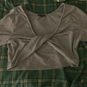 cropped long sleeve